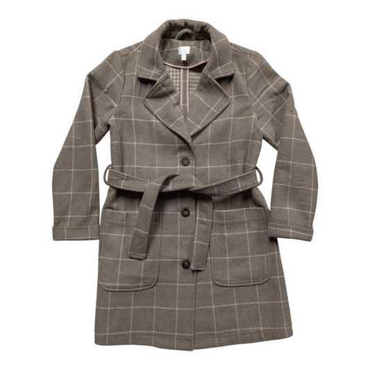 Coat Peacoat By Dressbarn In Brown, Size:M