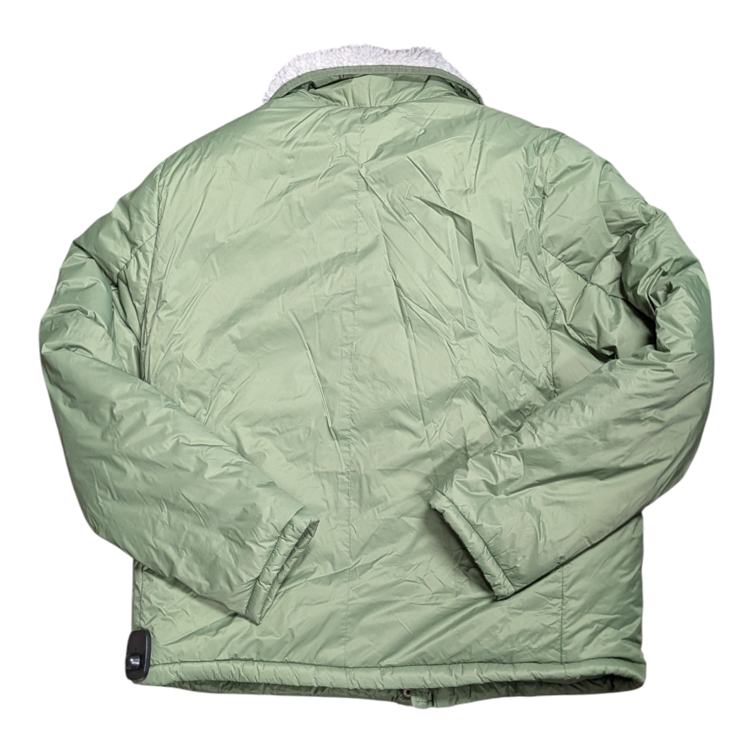 Jacket Puffer & Quilted By J. Crew In Green, Size:M