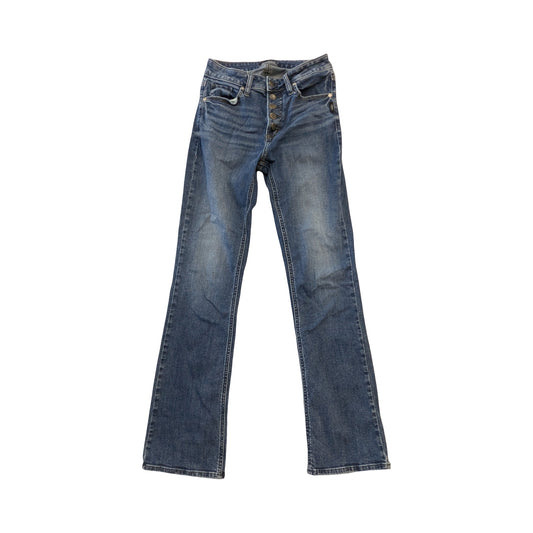 Jeans Boot Cut By Silver In Blue Denim, Size:6