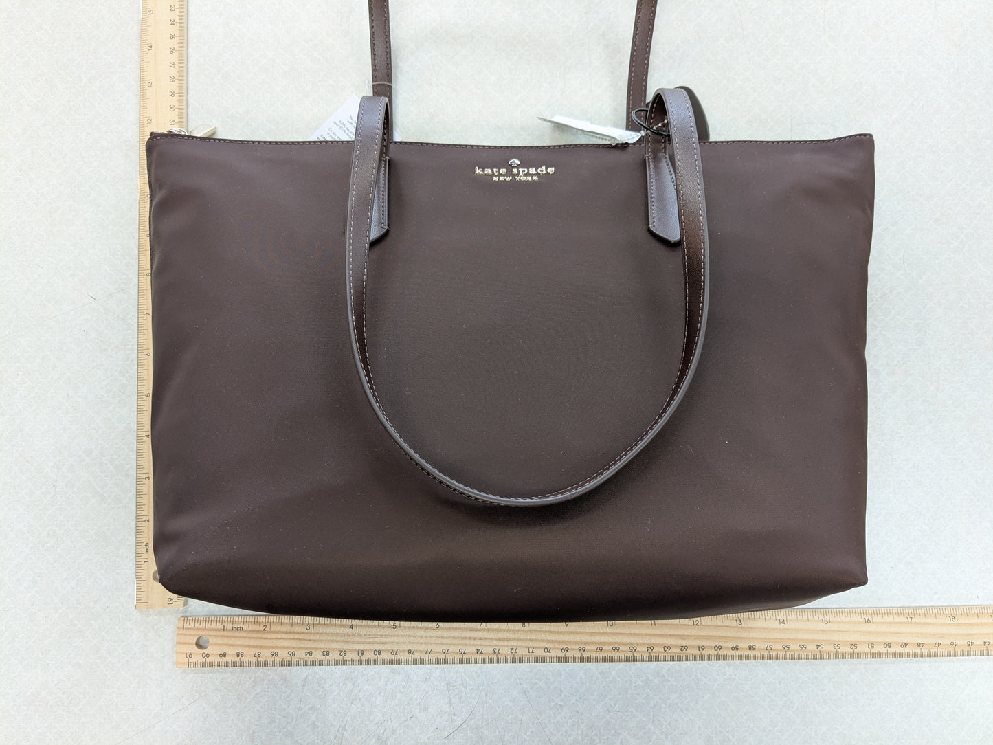 Handbag Designer By Kate Spade In Brown, Size:Large