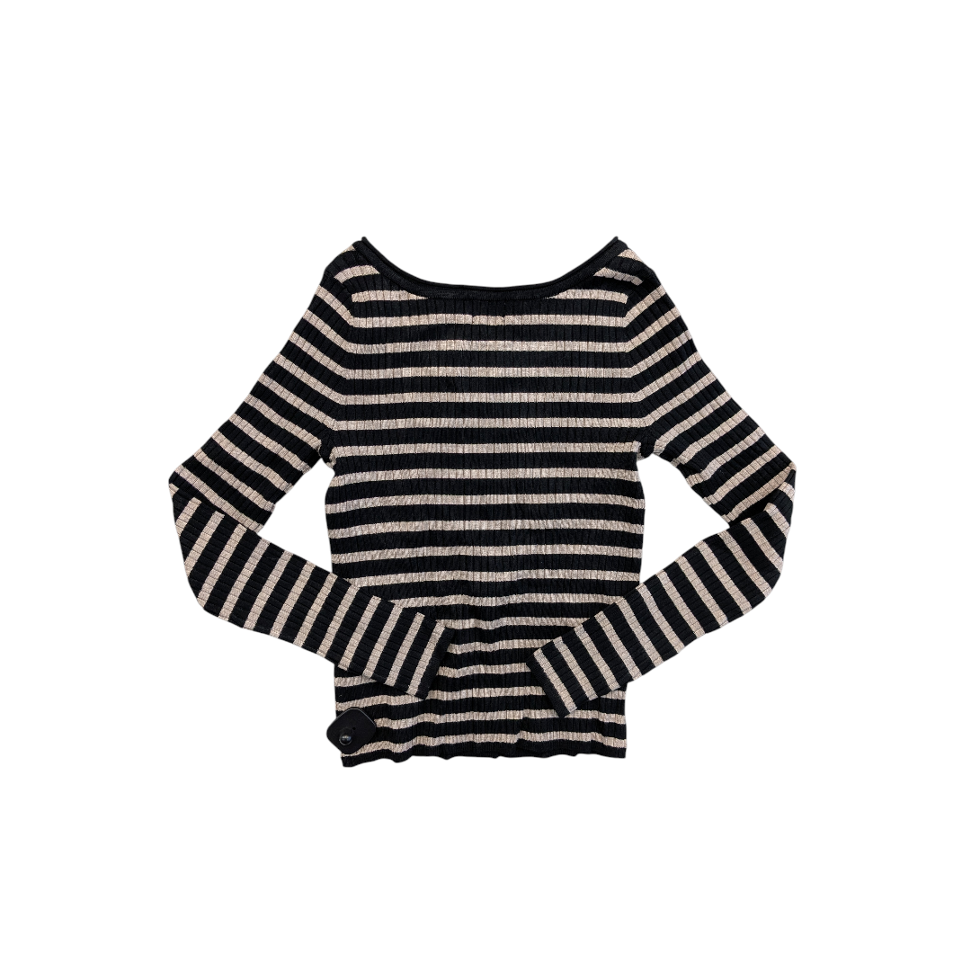 Top Ls By A New Day In Striped Pattern, Size:Xl