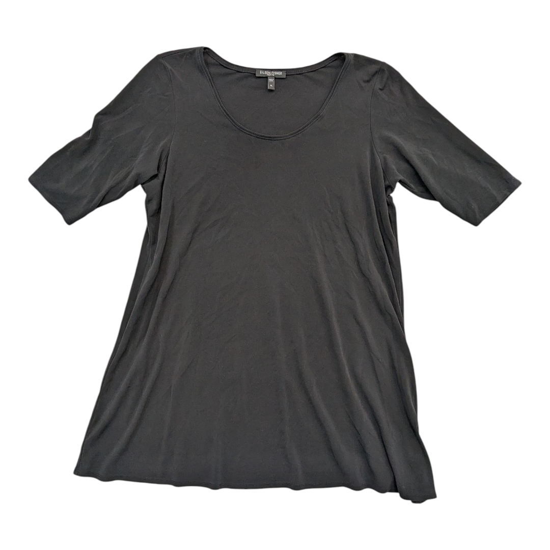 Top Ss Designer By Eileen Fisher In Black, Size:Lp