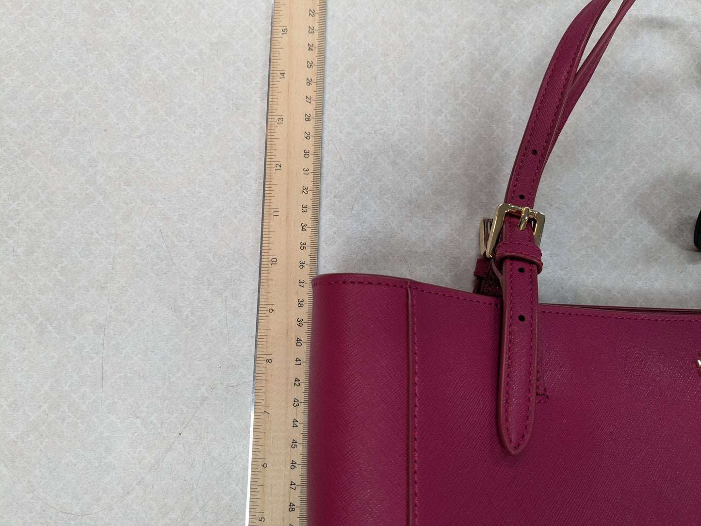 Handbag Designer By Tory Burch In Purple, Size:Medium