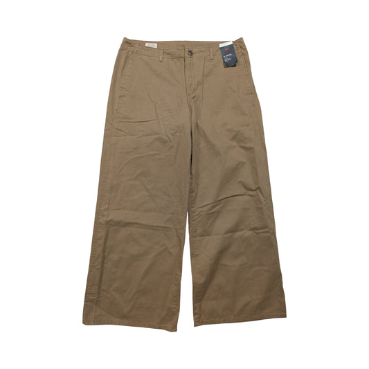 Pants Wide Leg By Levis In Brown, Size:14