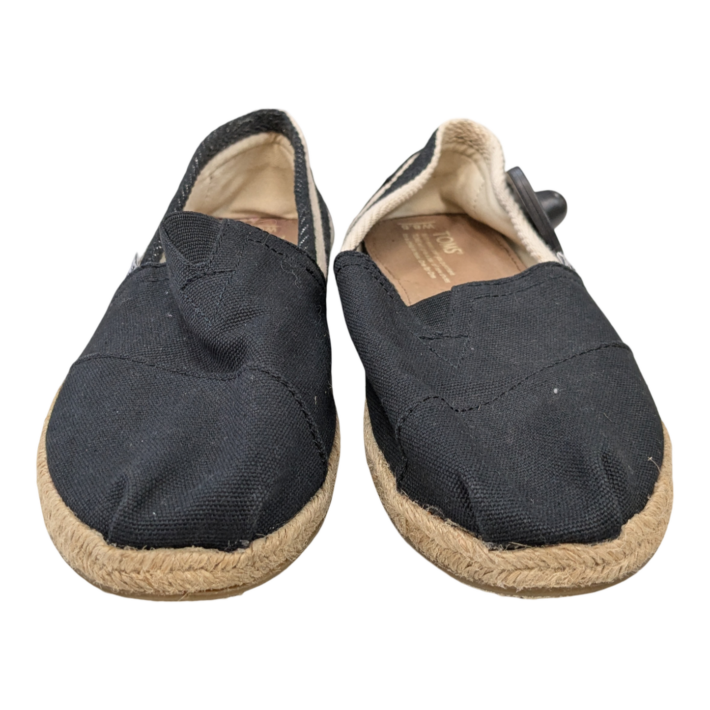 Shoes Flats By Toms In Black, Size:8.5