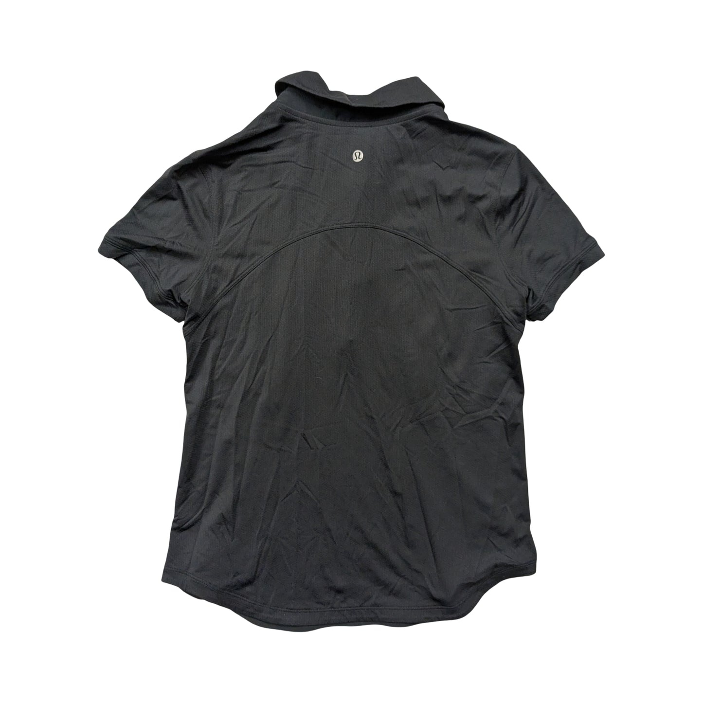 Athletic Top Ss By Lululemon In Black, Size:6