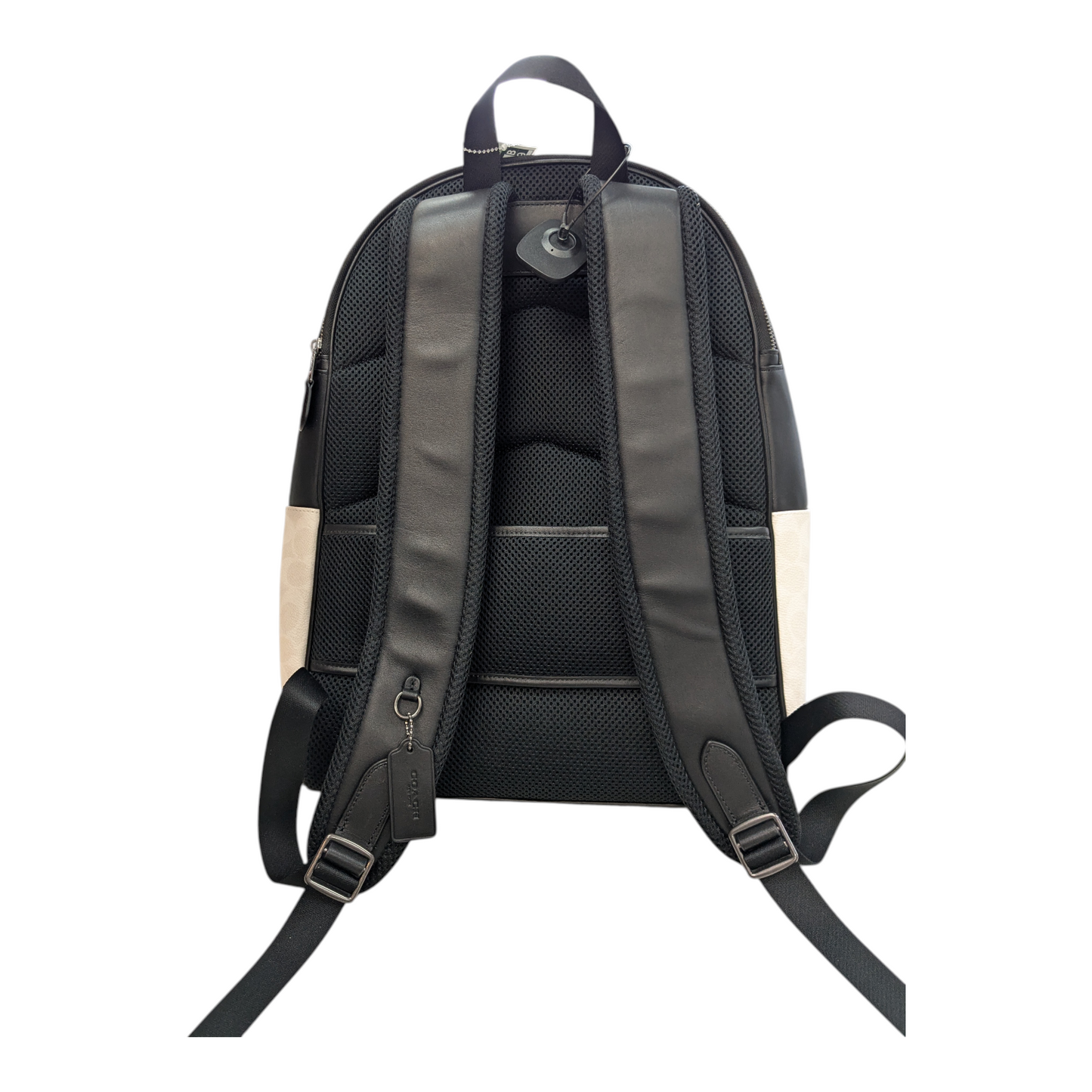 Backpack Designer By Coach In Black & White, Size:Large