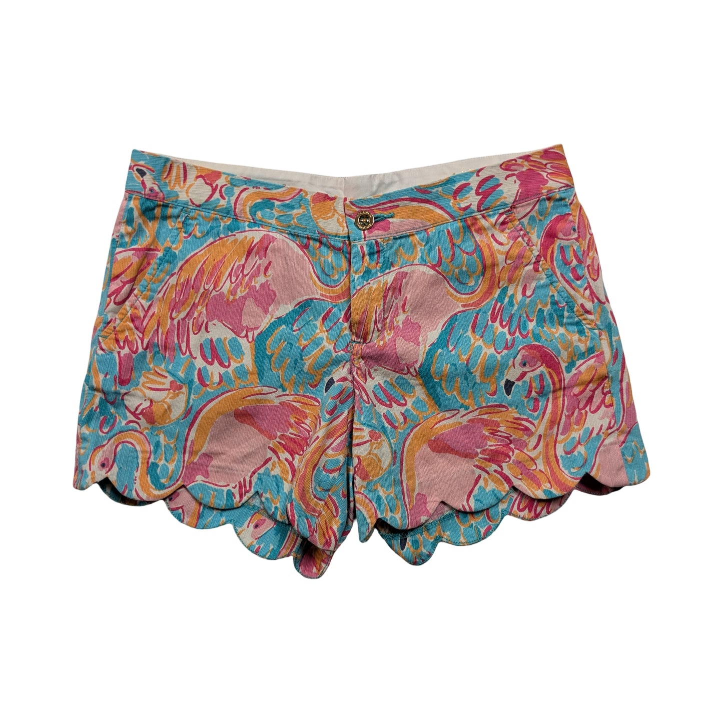 Shorts Designer By Lilly Pulitzer In Multi, Size:4