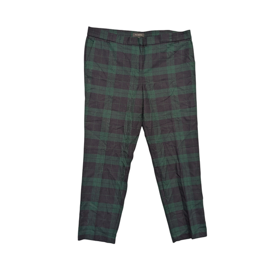Pants Dress By Talbots In Plaid Pattern, Size:16