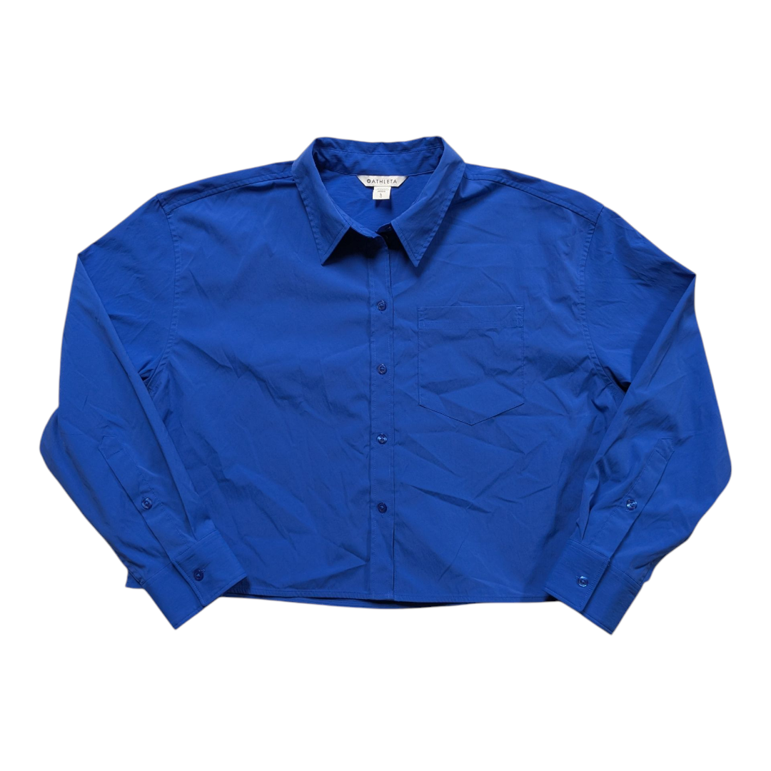 Top Ls By Athleta In Blue, Size:L