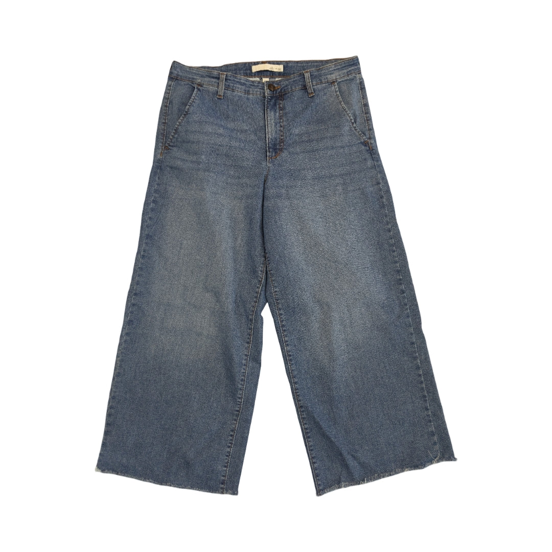 Jeans Cropped By Ella Moss In Blue, Size:12