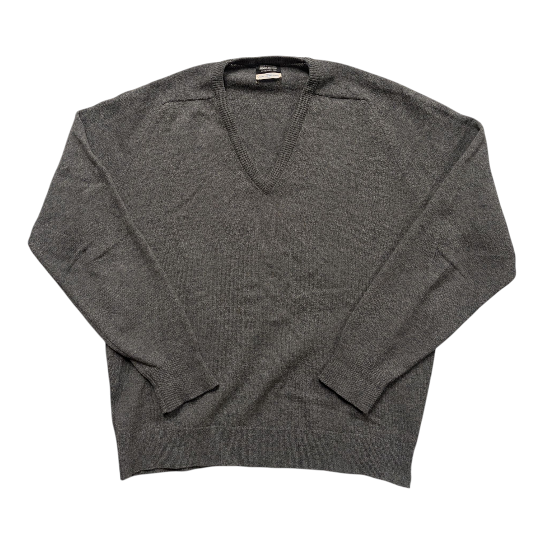 Sweater By Brooks Brothers In Grey, Size:10