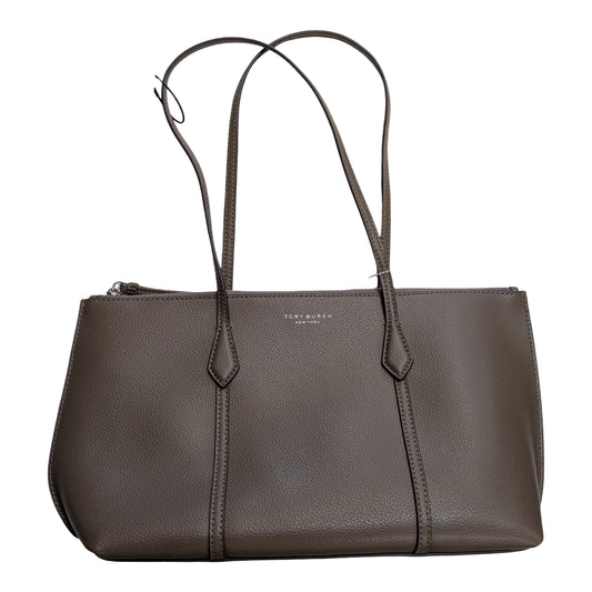 Handbag Designer By Tory Burch In Taupe, Size:Small