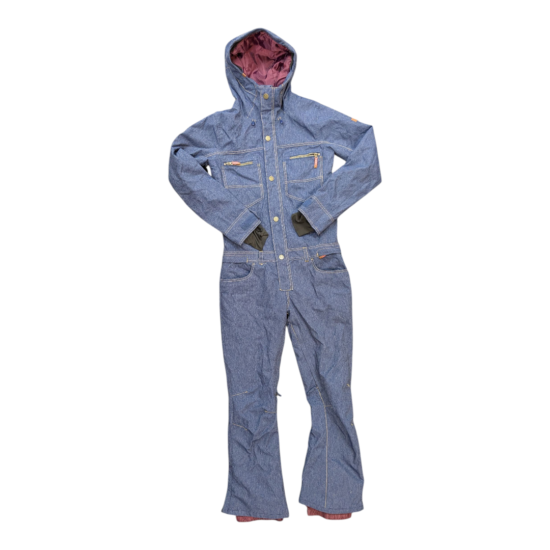 Jumpsuit By Roxy In Blue Denim, Size:S