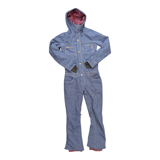 Jumpsuit By Roxy In Blue Denim, Size:S