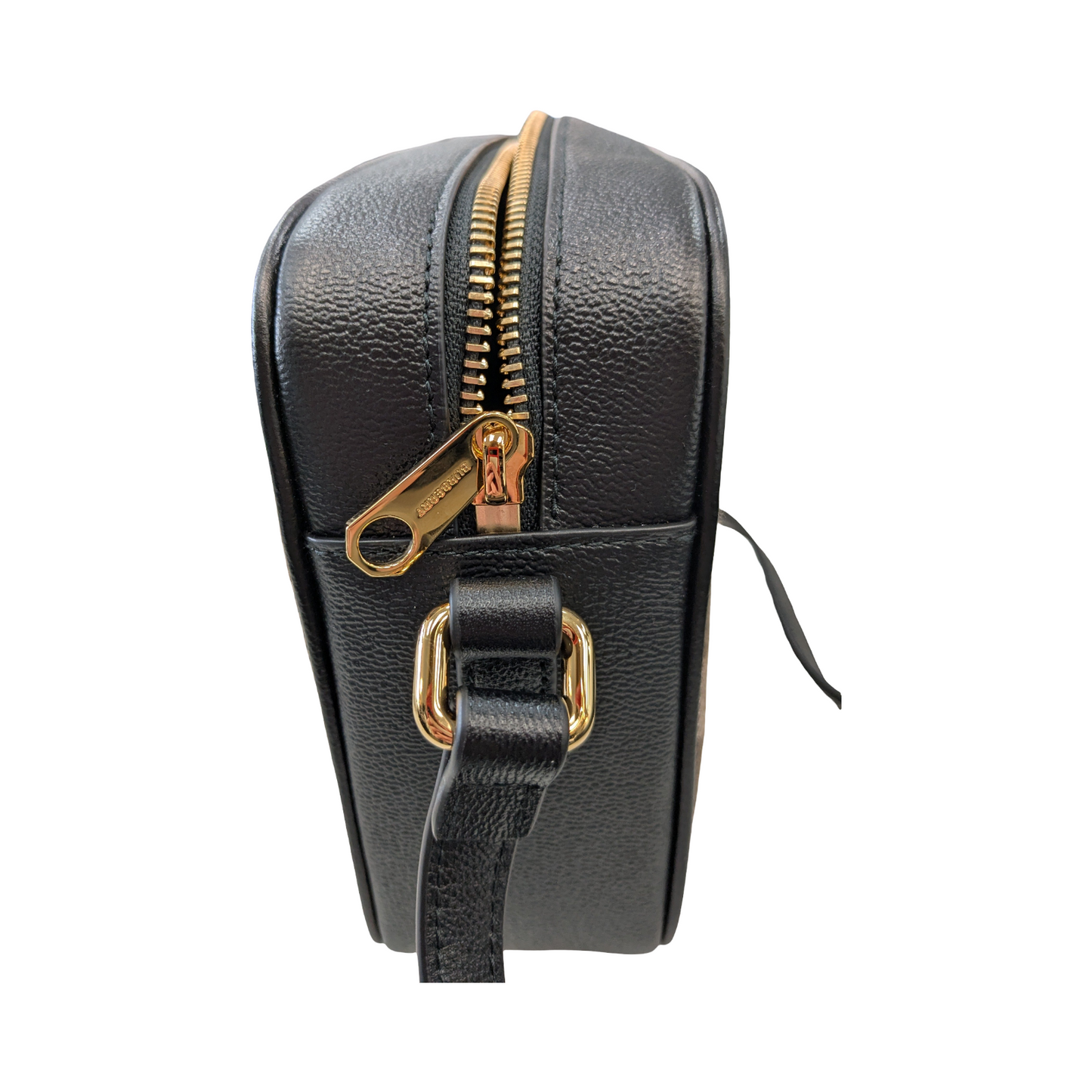 Handbag Luxury Designer By Burberry In Black & Brown, Size:Medium