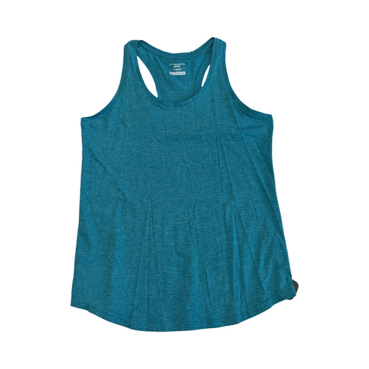 Athletic Tank Top By Tek Gear In Teal, Size:M
