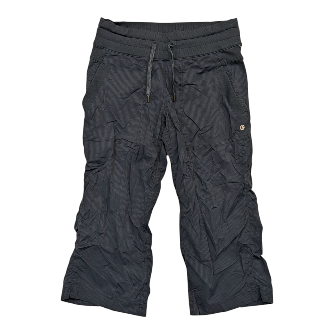 Athletic Capris By Lululemon In Navy, Size:M