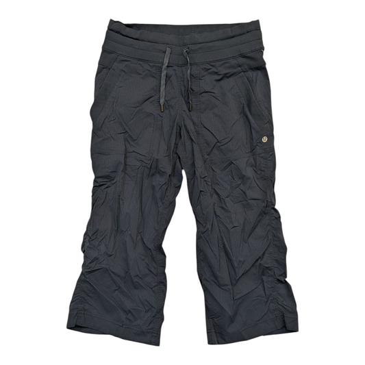 Athletic Capris By Lululemon In Navy, Size:M