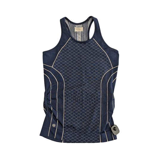 Athletic Tank Top By Athleta In Navy, Size:M