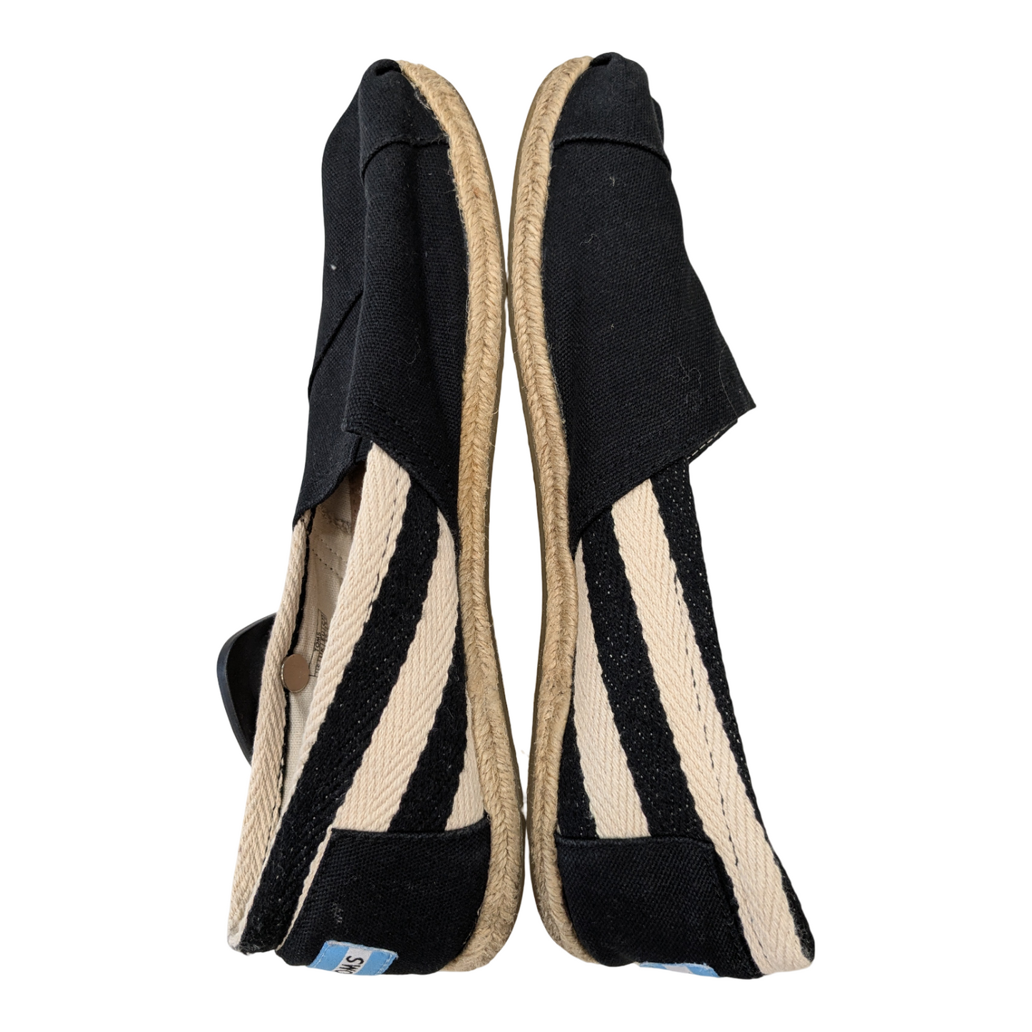 Shoes Flats By Toms In Black, Size:8.5