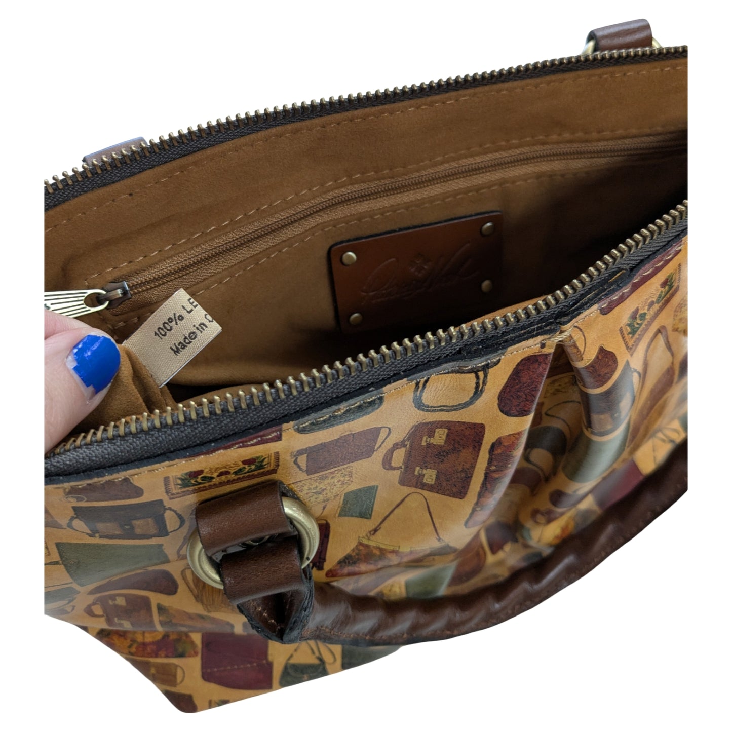 Handbag Designer By Patricia Nash In Multi, Size:Medium