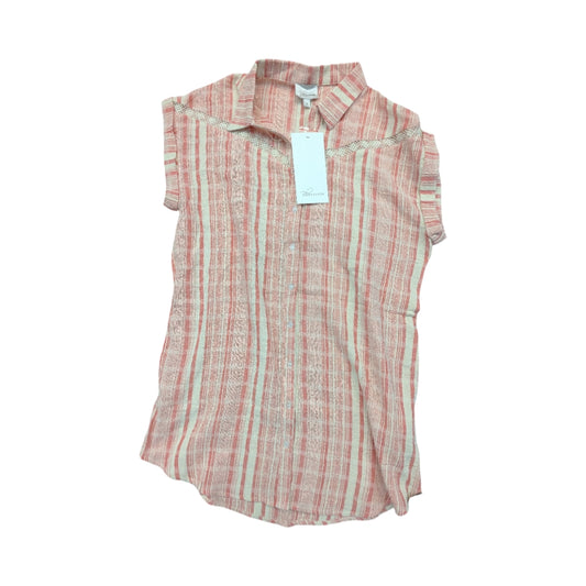 Dress By Cmc In Pink & White, Size:S