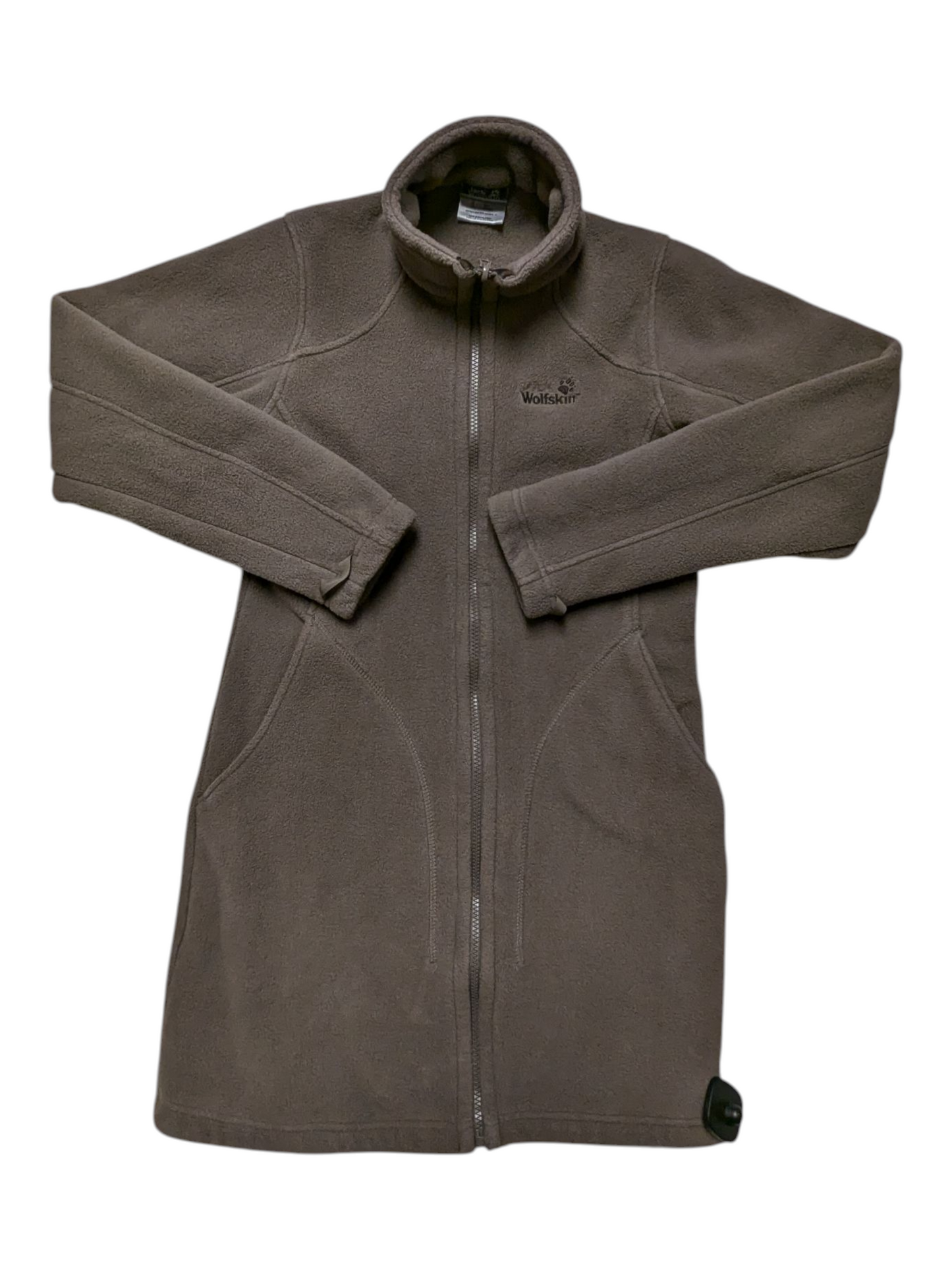 Jacket Fleece By Wolfskin In Taupe, Size:M