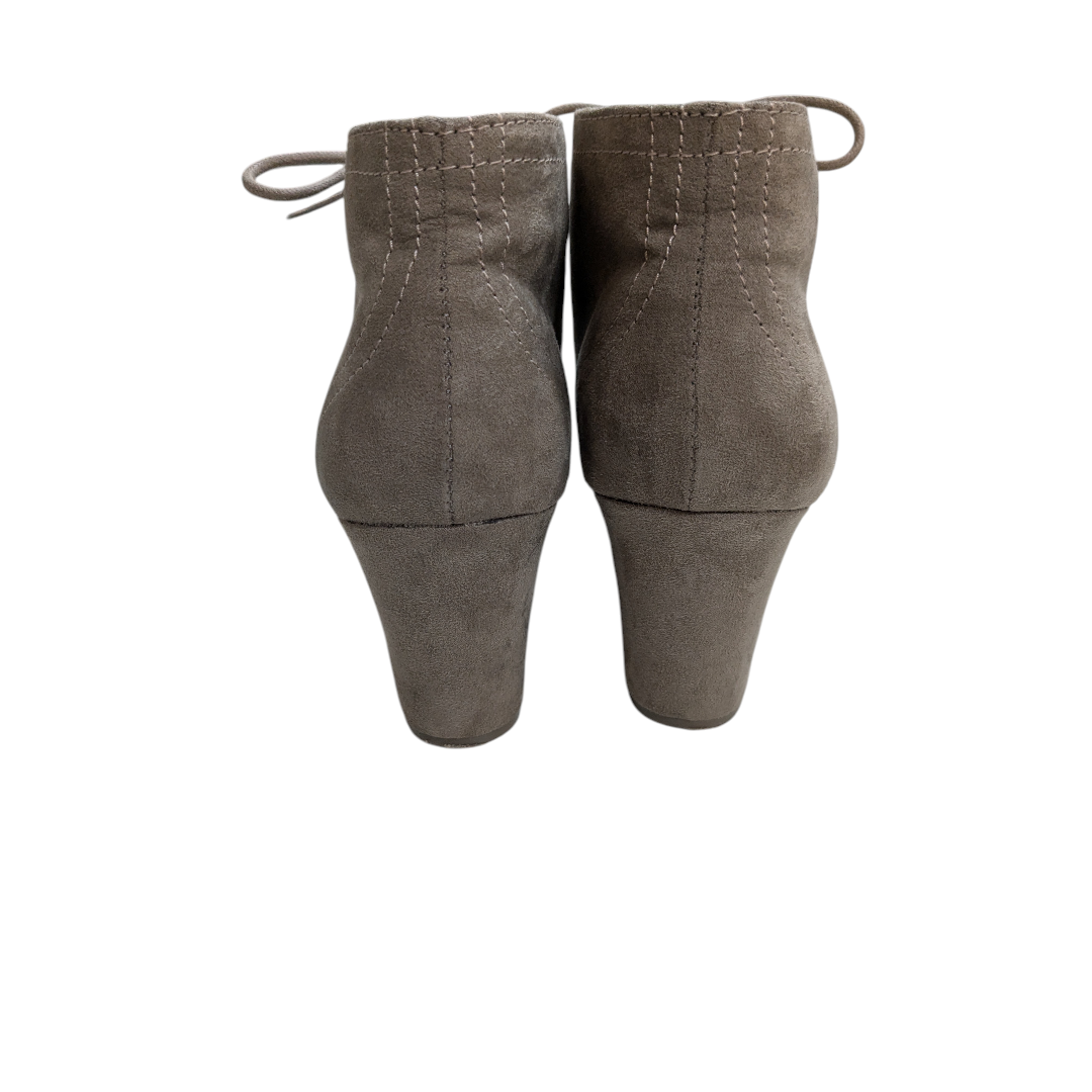 Boots Ankle Heels By Arizona In Brown, Size:10