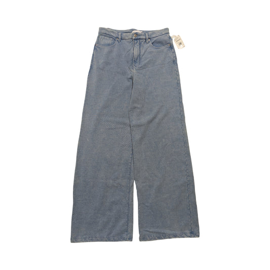 Jeans Wide Leg By Good American In Blue Denim, Size:12