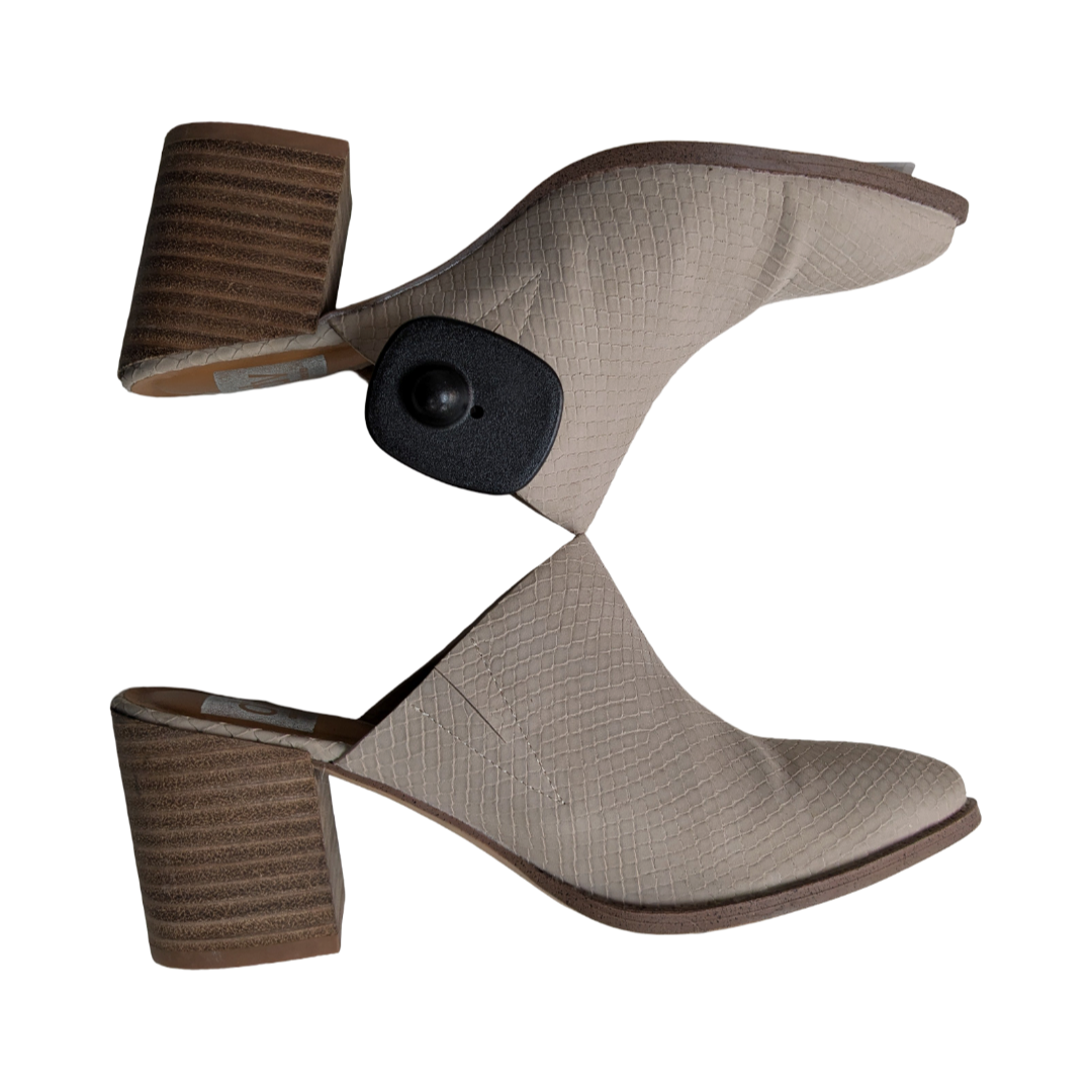 Boots Ankle Heels By Dolce Vita In Tan, Size:8.5