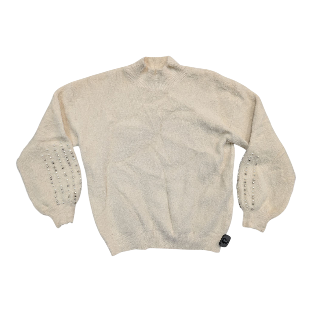 Sweater By Gracia In Ivory, Size:S