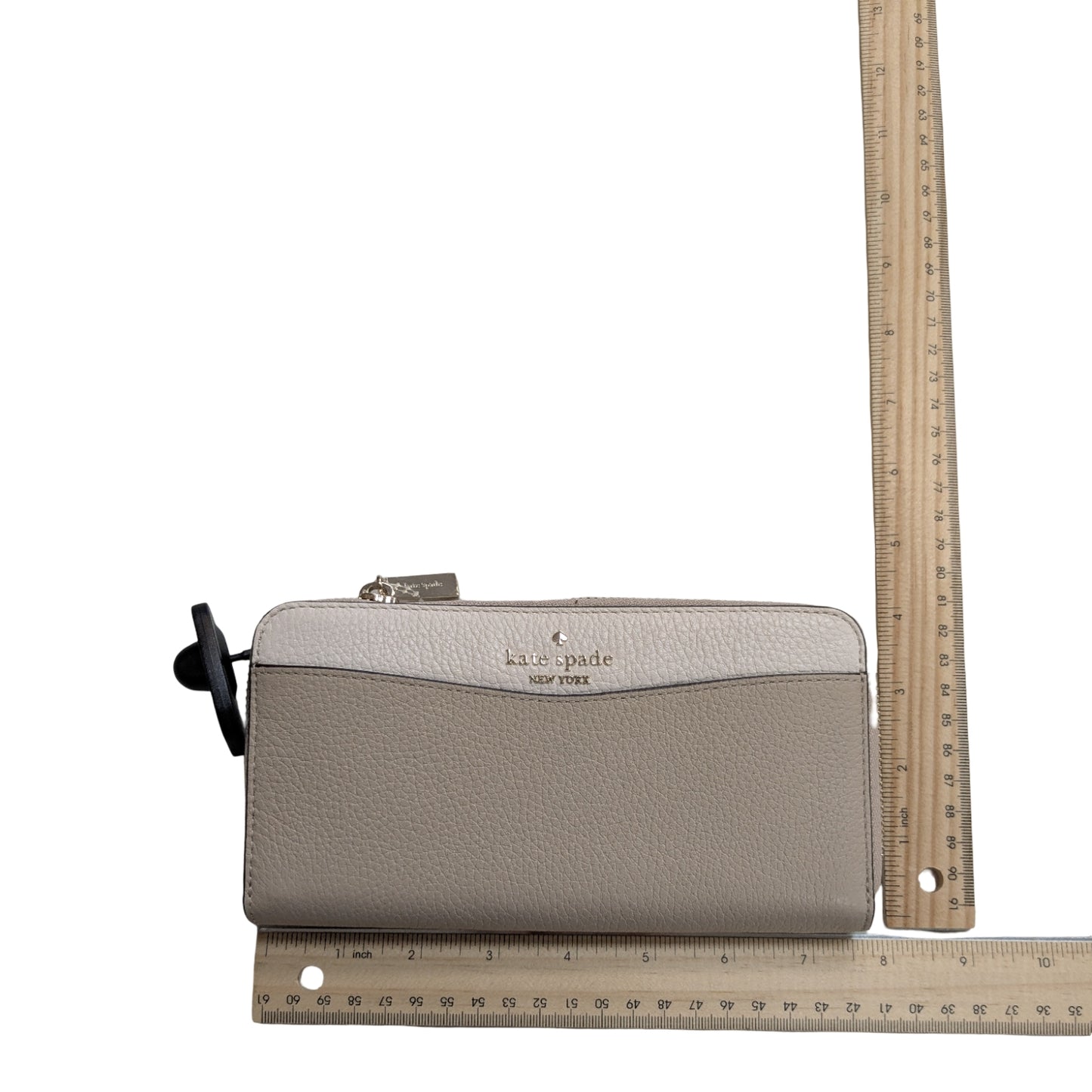 Wallet Designer By Kate Spade In Cream & White, Size:Large