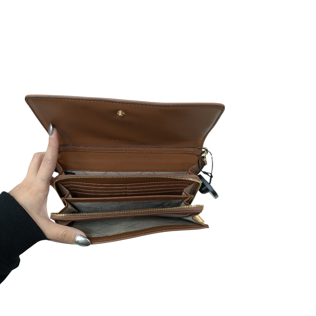 Handbag Designer By Michael Kors In Blue Denim, Size:Small