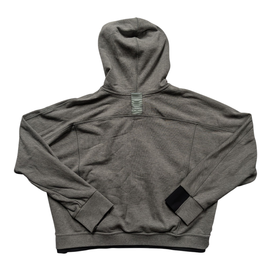 Athletic Sweatshirt Hoodie By Athleta In Grey, Size:L