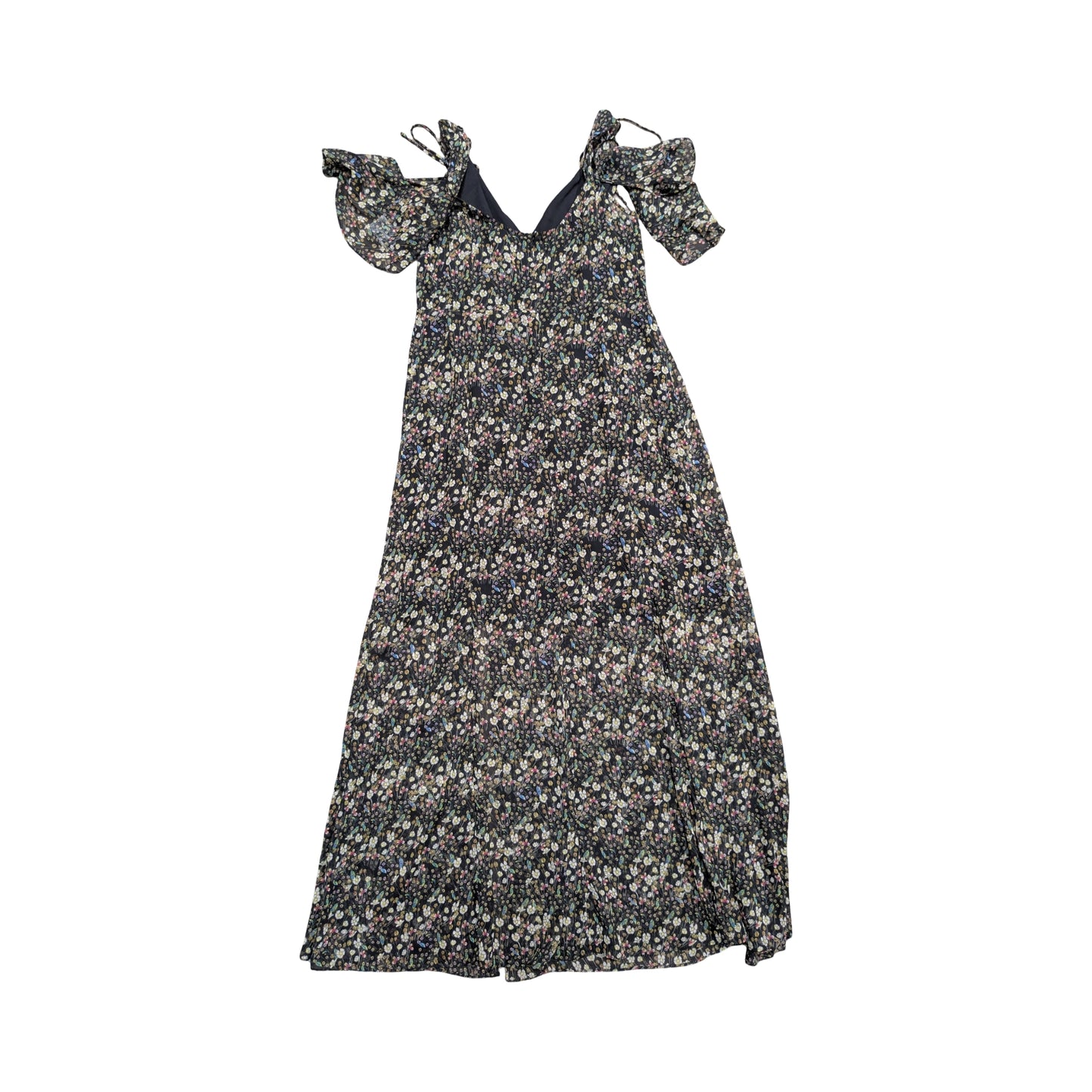 Dress Casual Maxi By French Connection In Floral Print, Size:12