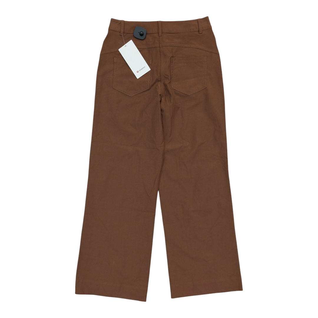 Athletic Pants By Lululemon In Brown, Size:8