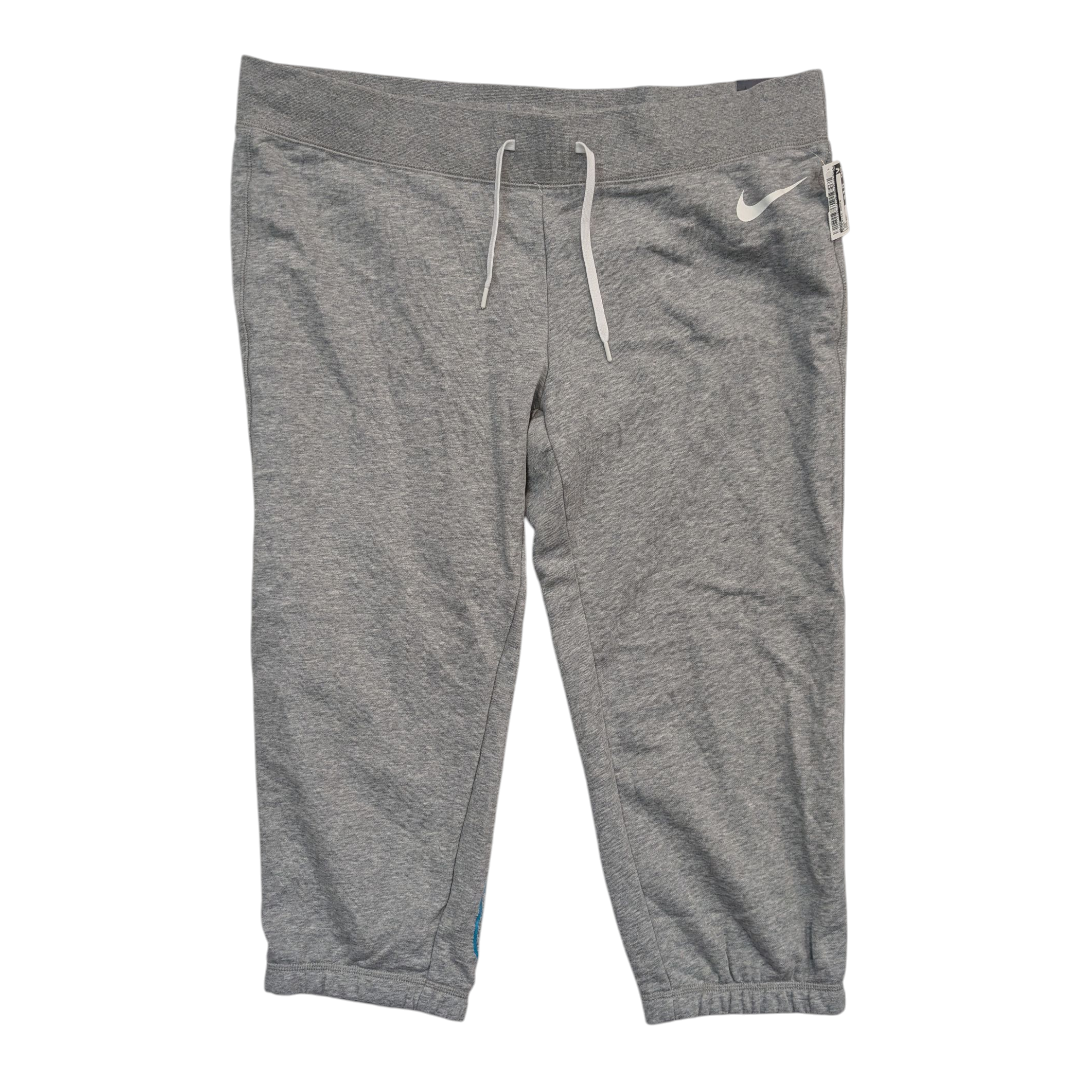 Athletic Pants By Nike In Grey, Size:Xl