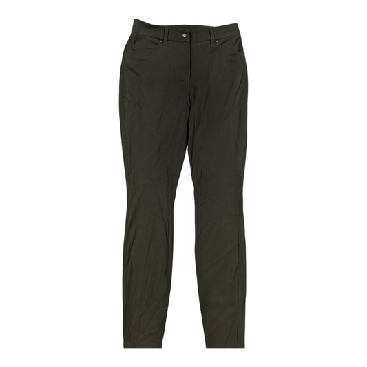 Athletic Pants By Lululemon In Green, Size:8