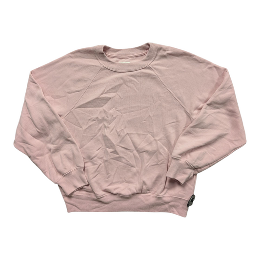 Sweatshirt Crewneck By Abercrombie And Fitch In Pink, Size:S