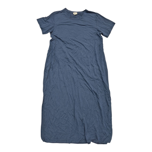 Dress Casual Maxi By Cmc In Navy, Size:M