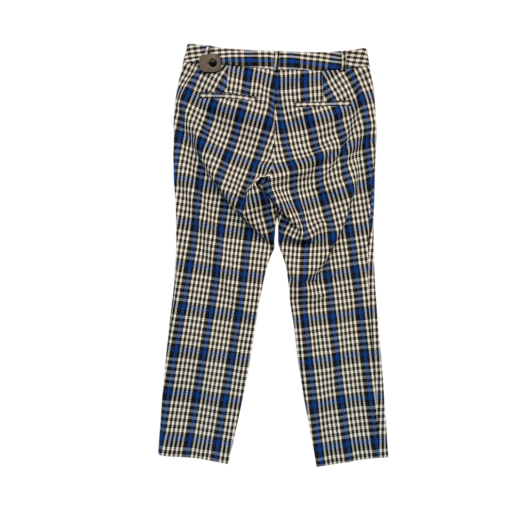 Pants Dress By Banana Republic In Plaid Pattern, Size:10