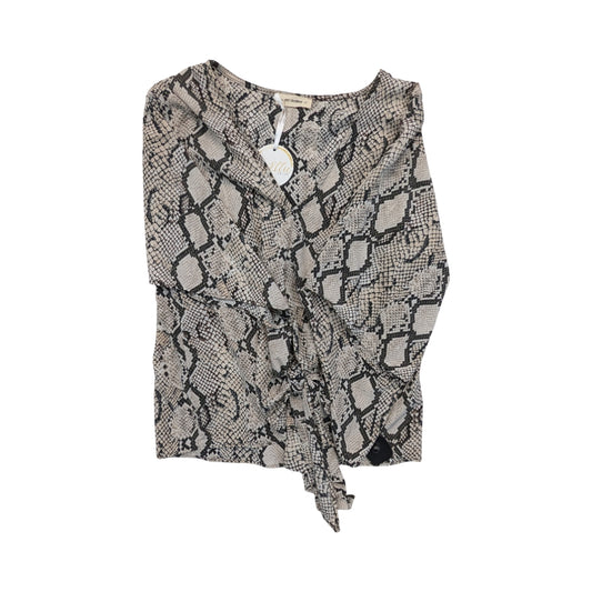 Top Ss By Ee Some In Snakeskin Print, Size:S