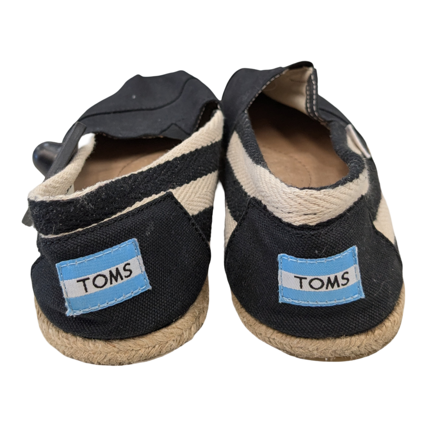 Shoes Flats By Toms In Black, Size:8.5