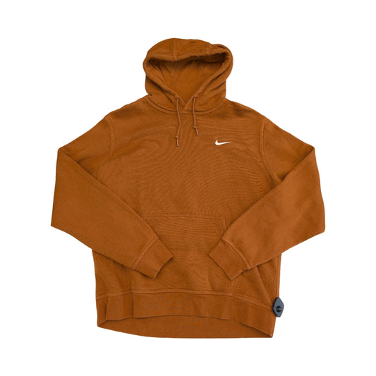Athletic Sweatshirt Hoodie By Nike In Brown, Size:Xl