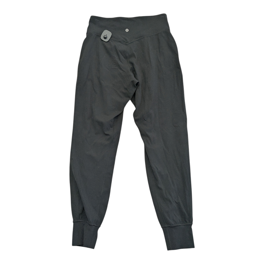 Athletic Pants By Lululemon In Black, Size:8