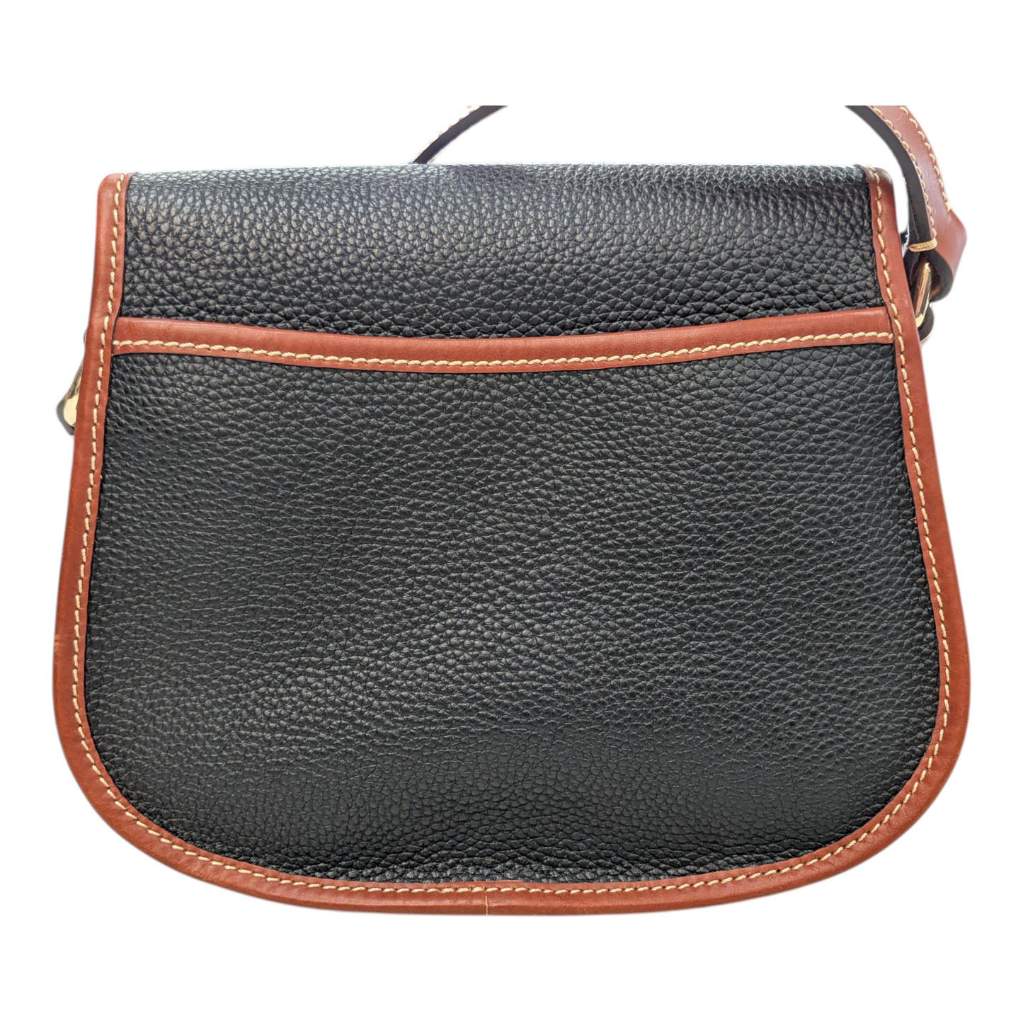 Handbag Designer By Dooney And Bourke In Black & Brown, Size:Medium