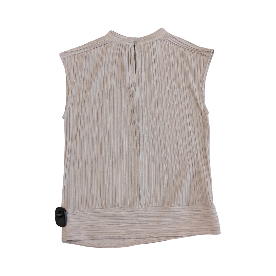 Top Sleeveless By Ann Taylor In Pink, Size:S
